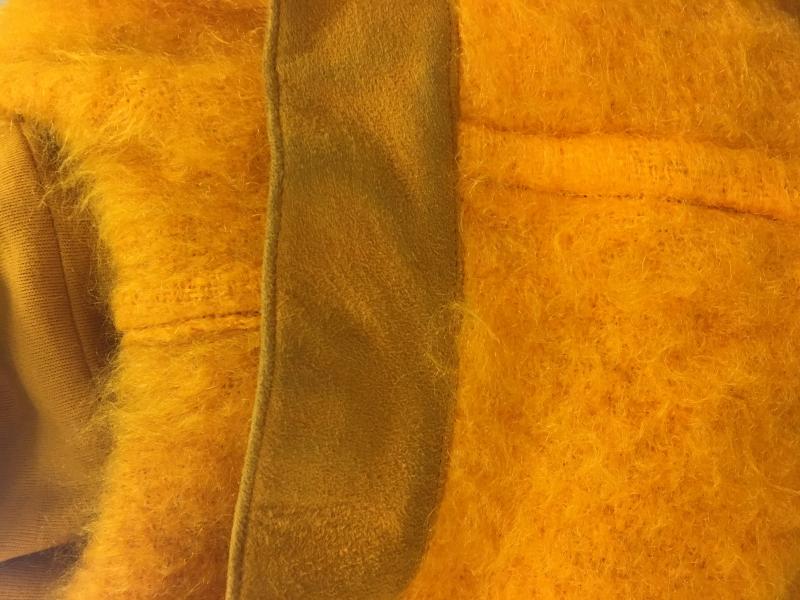 1973 evening coat close-up