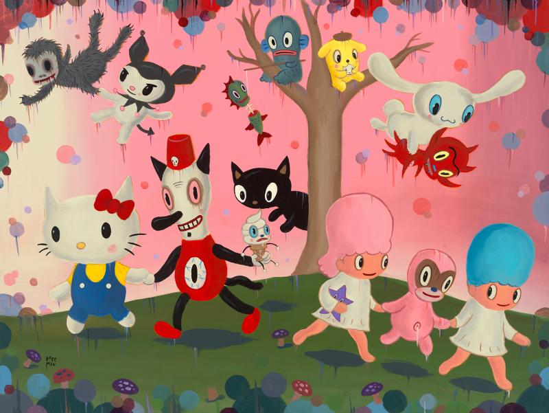 Gary Baseman for Hello Kitty