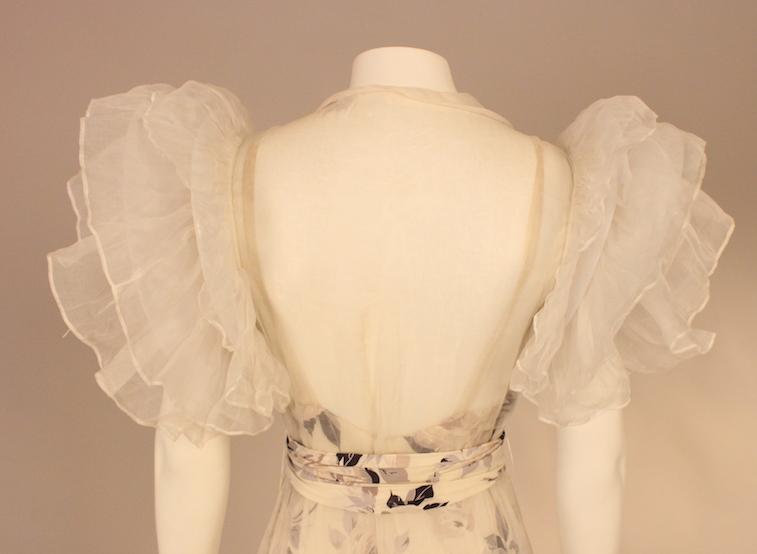 Closeup of Letty Lynton gown