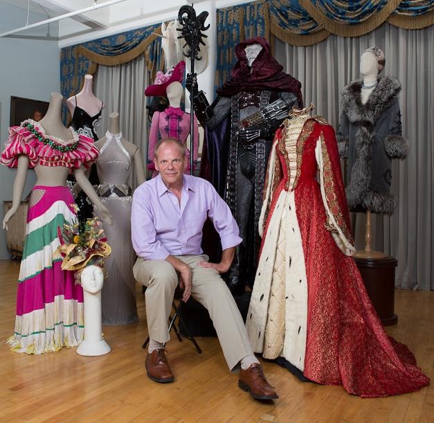 Larry McQueen with pieces from The Collection of Motion Picture Costume Design