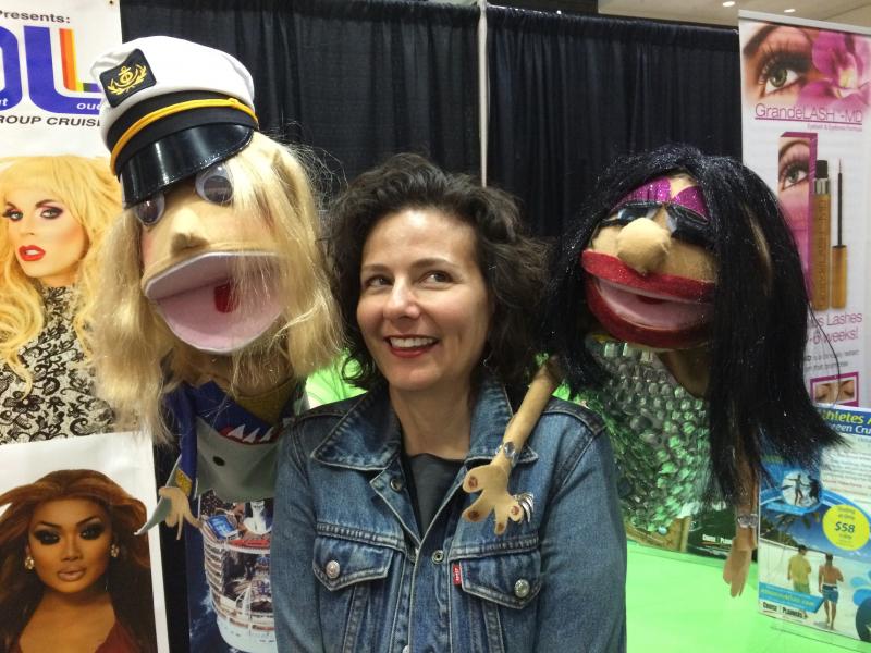 Katy and Jujube puppets Katy and Jujube puppets