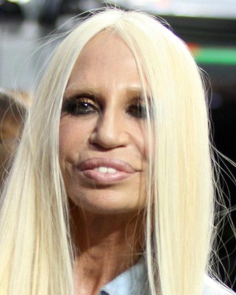 Fashion designer, Donatella Versace