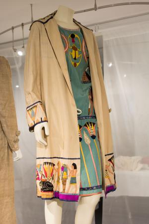 1920s duster and dress, Gift of Margaret “Peggy” Destin Elzea, 2008.16.12A-B 1920s duster and dress, Gift of Margaret “Peggy” Destin Elzea, 2008.16.12A-B