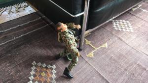 GI Joe Surveys the Situtation (film still) GI Joe Surveys the Situtation (film still)