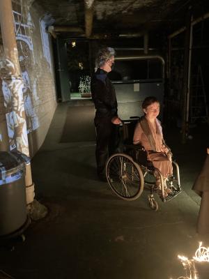 Kristina and Brian on day one of shooting Kristina and Brian on day one of shooting