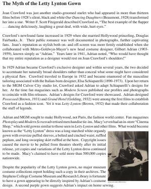 Curatorial content: Lori Hall-Araujo Curatorial content: Lori Hall-Araujo