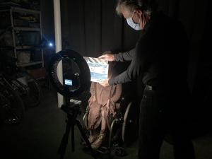 Ring light, ring master on day one of shooting Ring light, ring master on day one of shooting