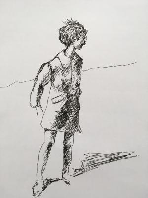 Sketch (gel pen, 2019) Sketch (gel pen, 2019)