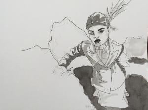 Sketch (pen and ink with pencil, 2019) Sketch (pen and ink with pencil, 2019)