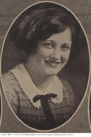 Joan Crawford when she was Lucile "Billie" Cassin Joan Crawford when she was Lucile "Billie" Cassin