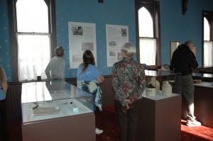 Visitors to the museum on opening day, September 23, 2012. Visitors to the museum on opening day, September 23, 2012.