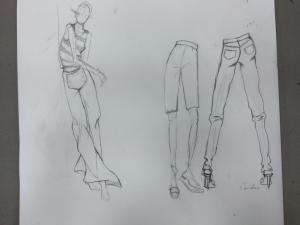 Practice croquis (2015)