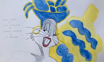 Bugs Bunny as Miss Chiquita as Carmen Miranda Bugs Bunny as Miss Chiquita as Carmen Miranda